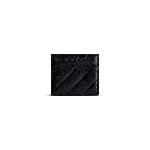 crush flap coin and card holder quilted 