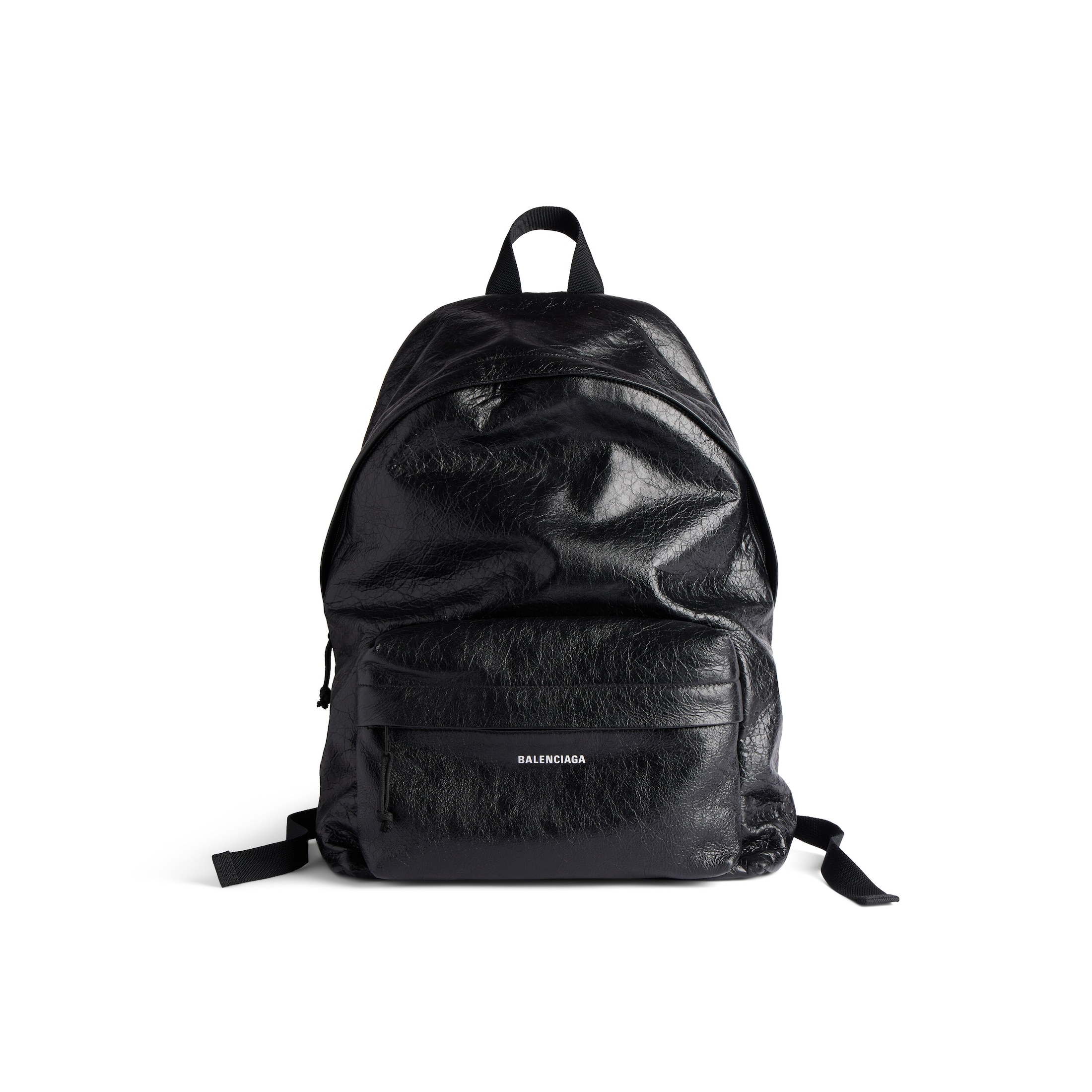 Balenciaga Sac à Dos Explorer - Noir - Homme - Cuir D'Agneau, Polyamide, Polyester