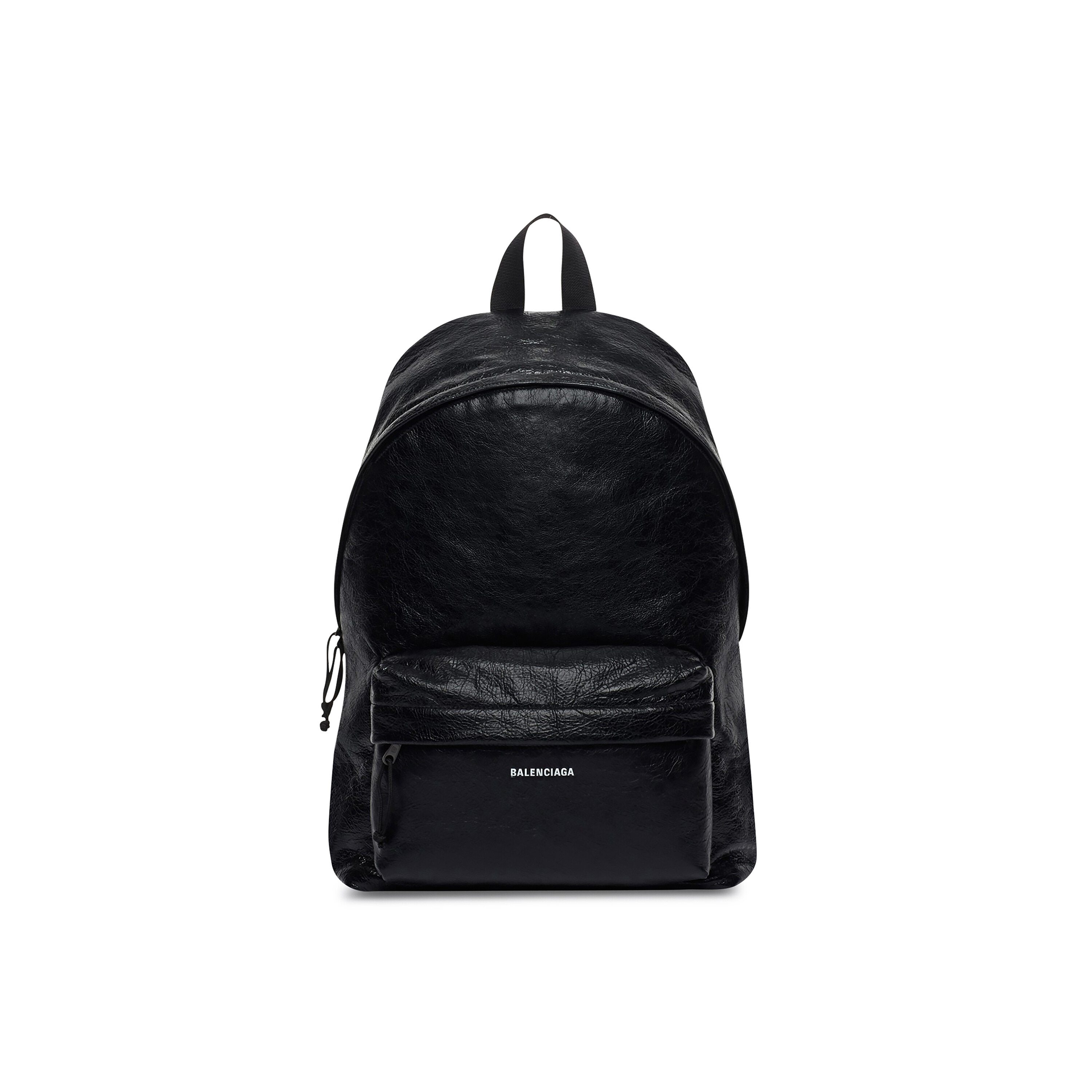 アウトレットSALE Balenciaga EXPLORER ジッパー付き外ポケット ロゴ バックパック