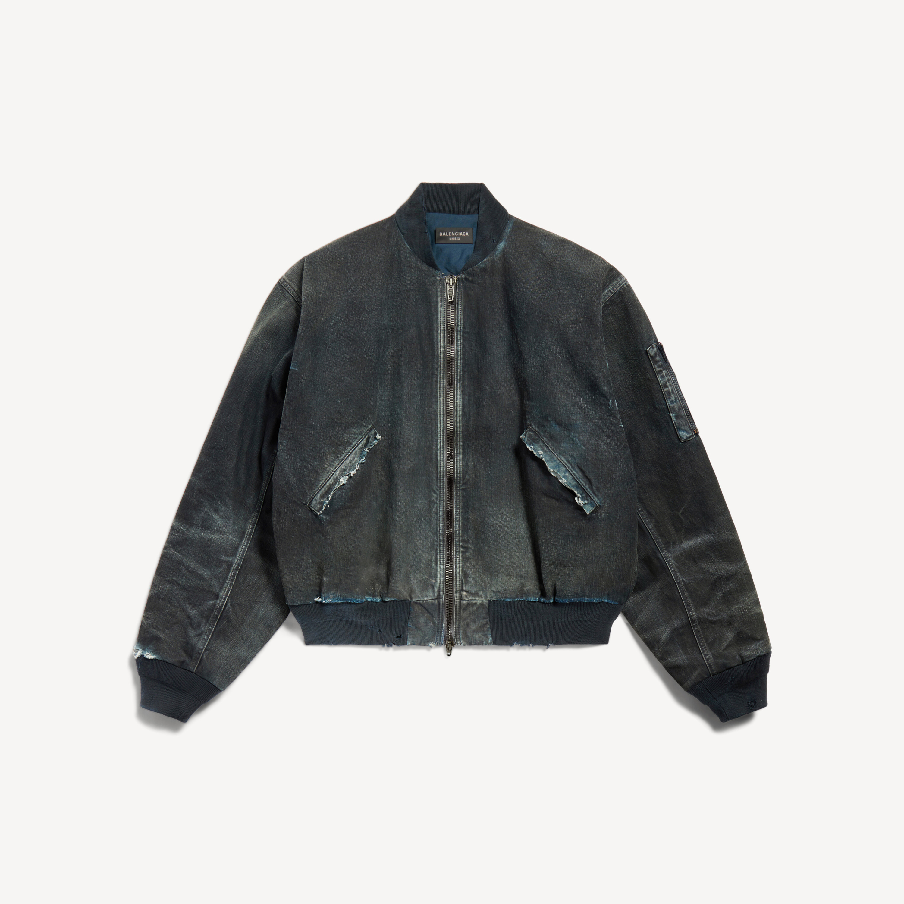 Women's Bomber Jacket in Blue