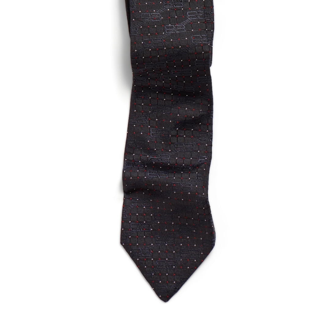 BALENCIAGA ネイビー ネクタイ Balenciaga Necktie: Sophisticated Style