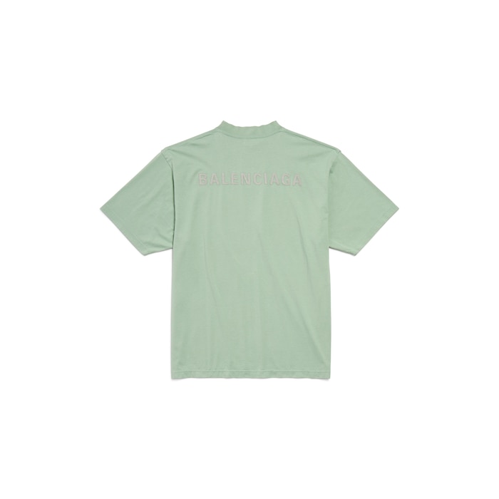 balenciaga back reflective t-shirt medium fit