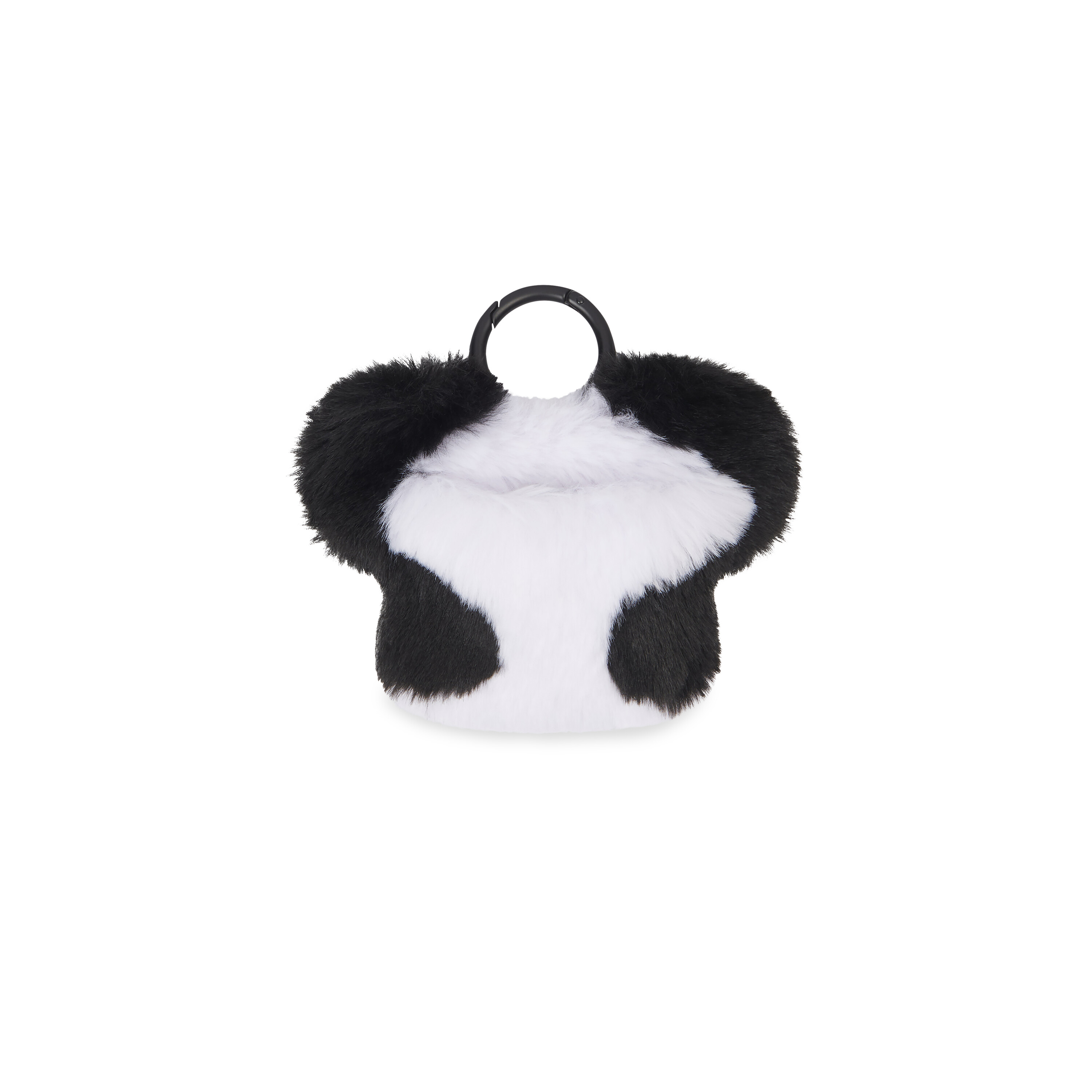 fluffy panda earpods holder with strap