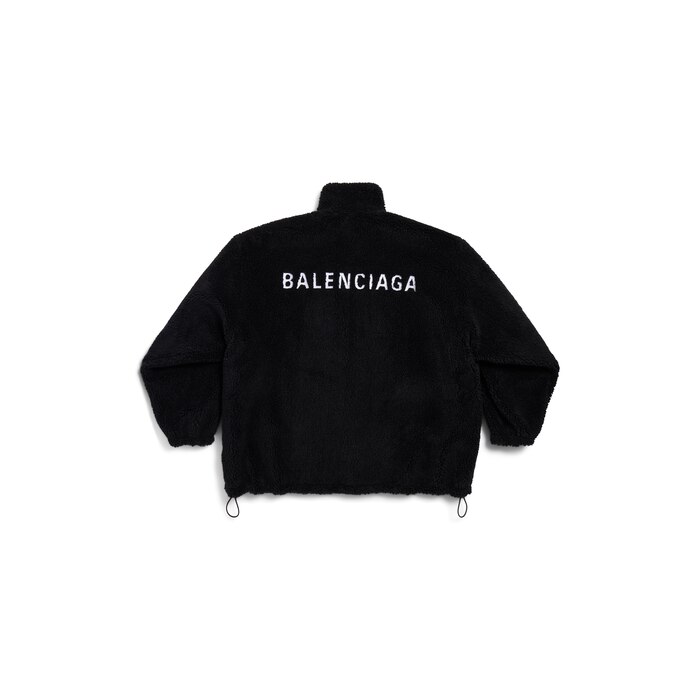 balenciaga back拉链夹克