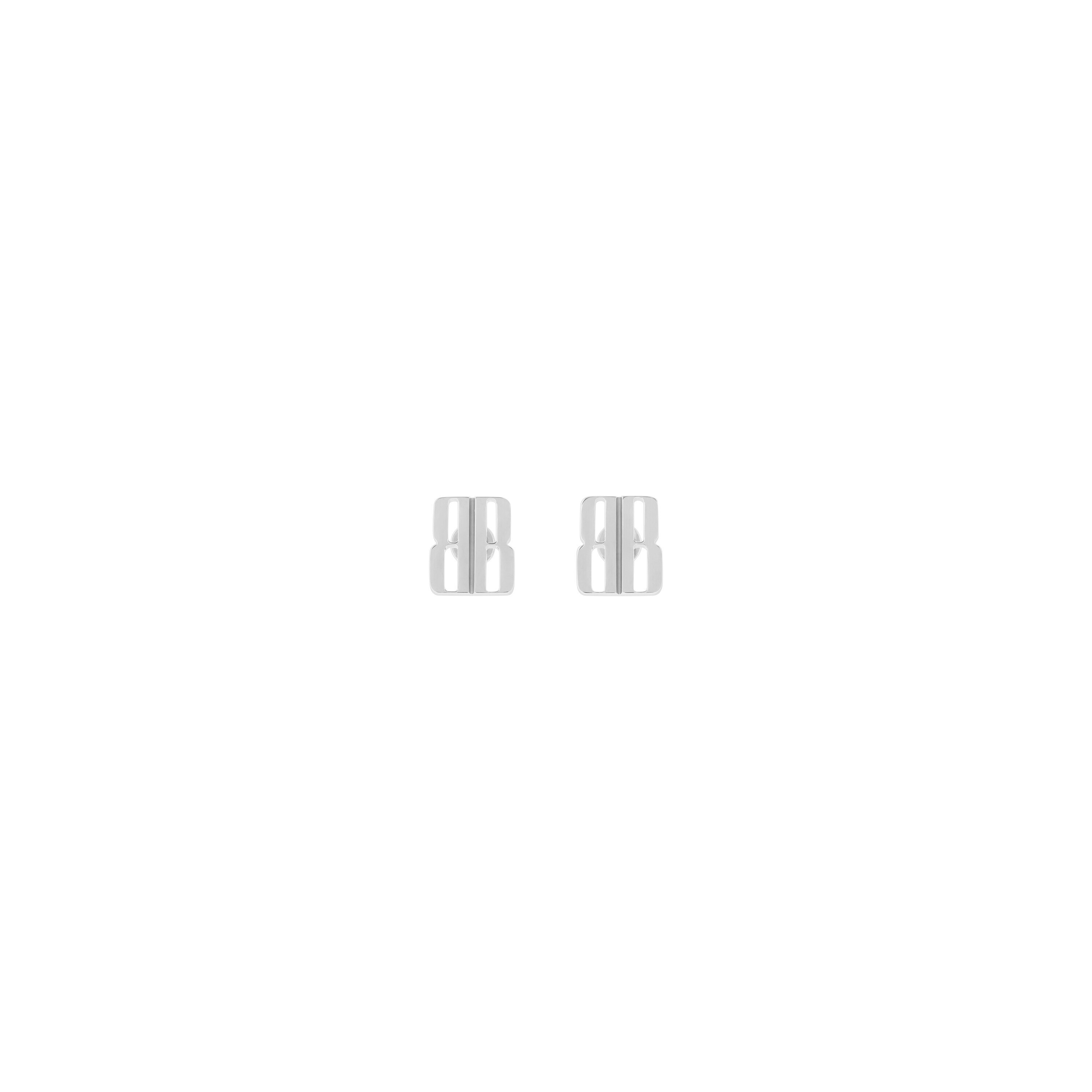 Nano Xs Stud Earrings in Silver