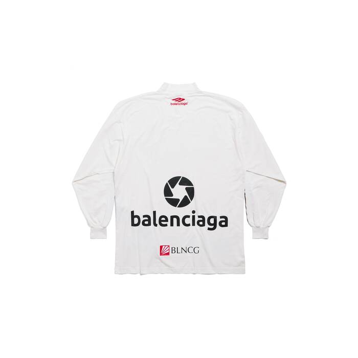 Tshirt Balenciaga White size L International in Cotton  32604620
