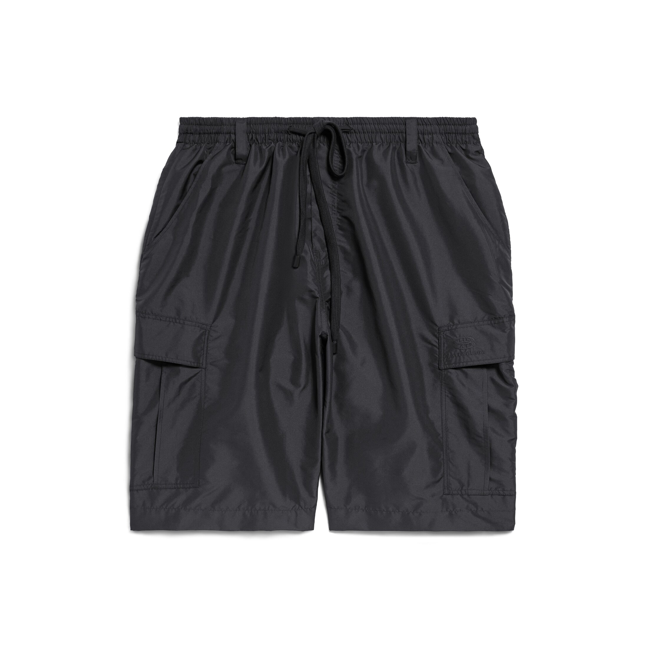 Balenciaga Unity Sports Icon Swim Cargo Shorts - Black - Men's - - Polyester