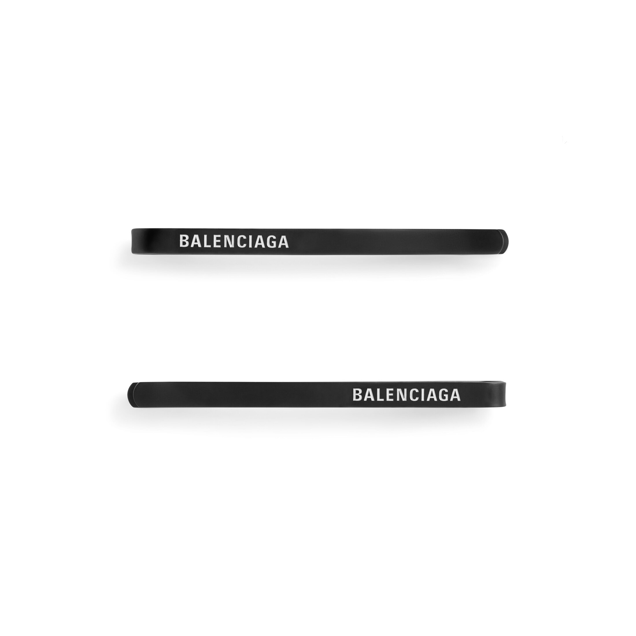 Balenciaga Set Di Forcine Per Capelli Holli - Nero - Donna - Bronzo Fosforoso