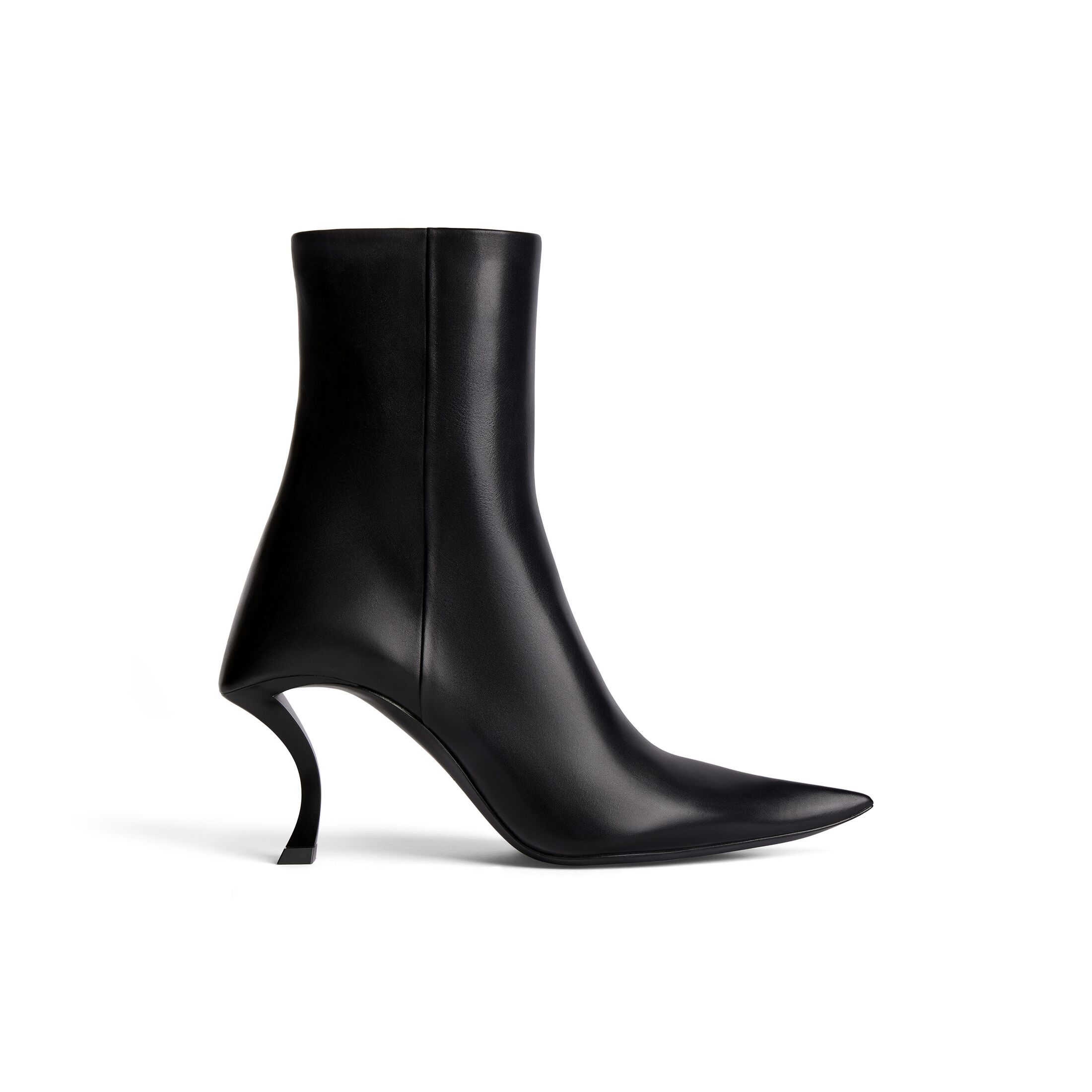 Balenciaga Botín Hourglass De 100 mm - Negro - Mujer - 35 - Piel De Becerro