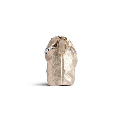crush small tote bag metallized