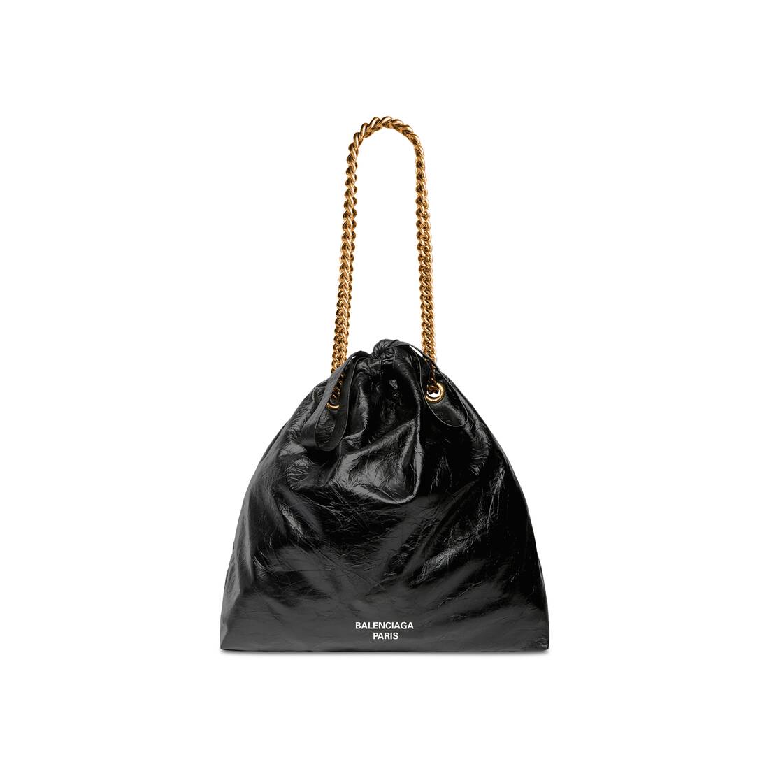 Balenciaga Women's Crush Medium Tote Bag - Black