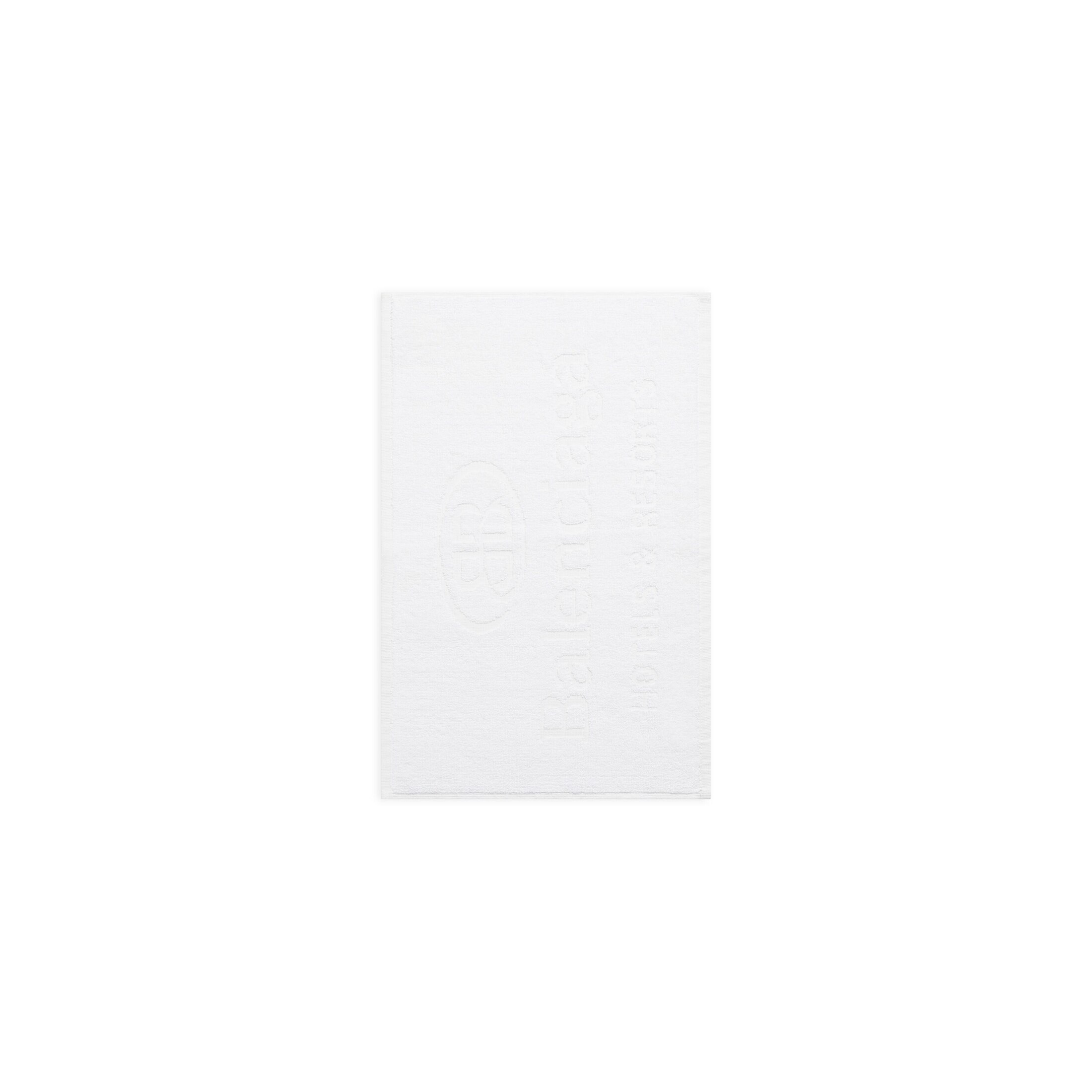 Balenciaga Face Towel - White - Unisex - Cotton