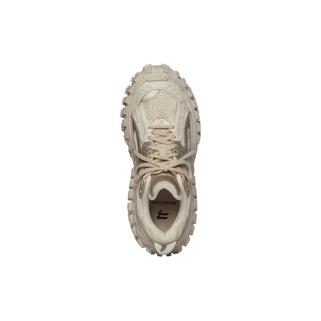 Men's Bouncer Sneaker in Beige | Balenciaga CA