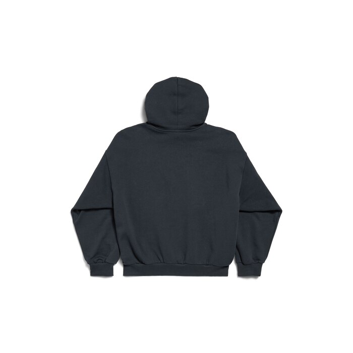 【BALENCIAGA】Large Fit Hoodie/追跡可能/全国送料無料 バレンシアガ - BALENCIAGA | Large Fit Hoodie-Black-Sの通販