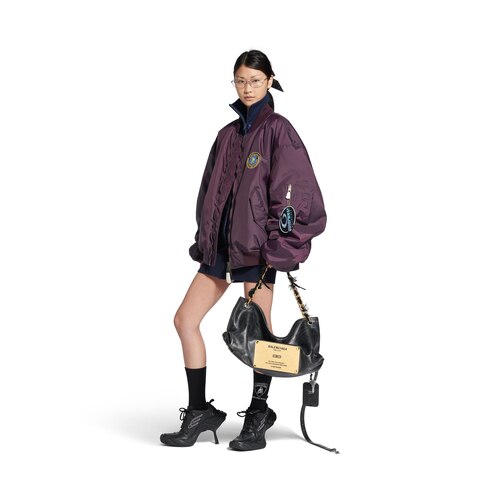 bomber jacket large fit