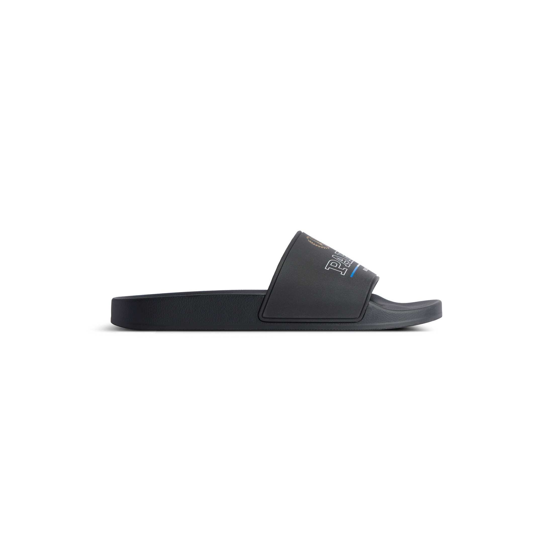 Balenciaga Pool Slide Sandal - Black - Men's - - Tpu