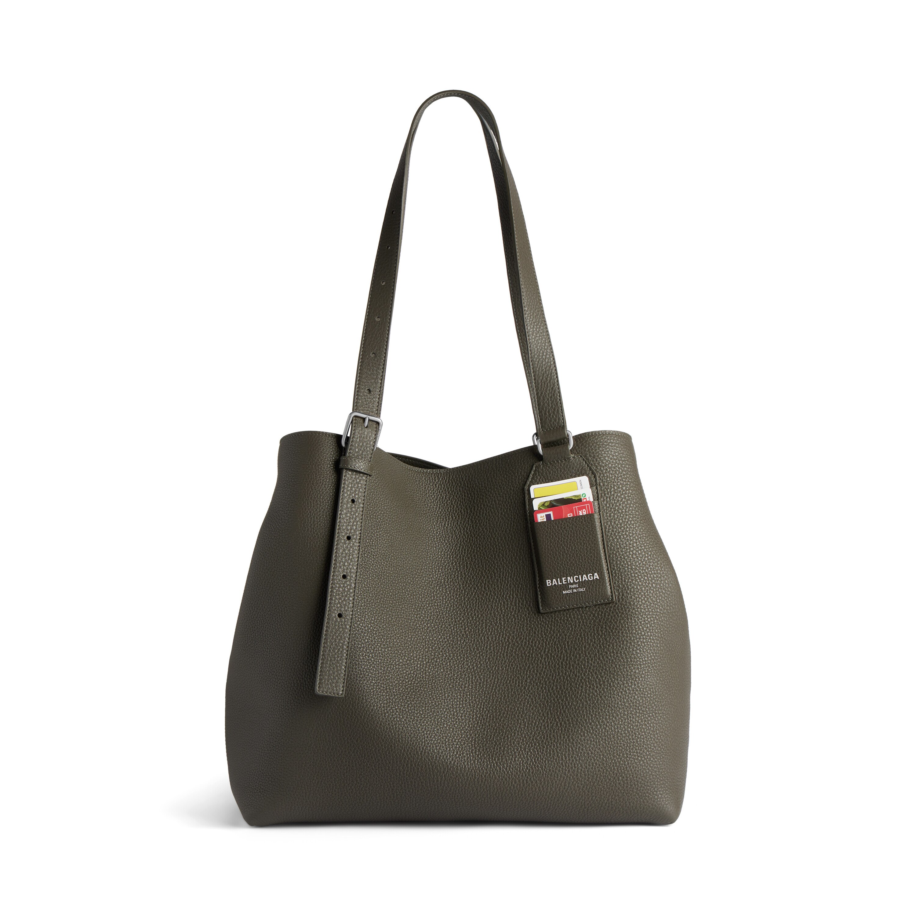 BALENCIAGA トートバッグ ホワイト×ダークグレー