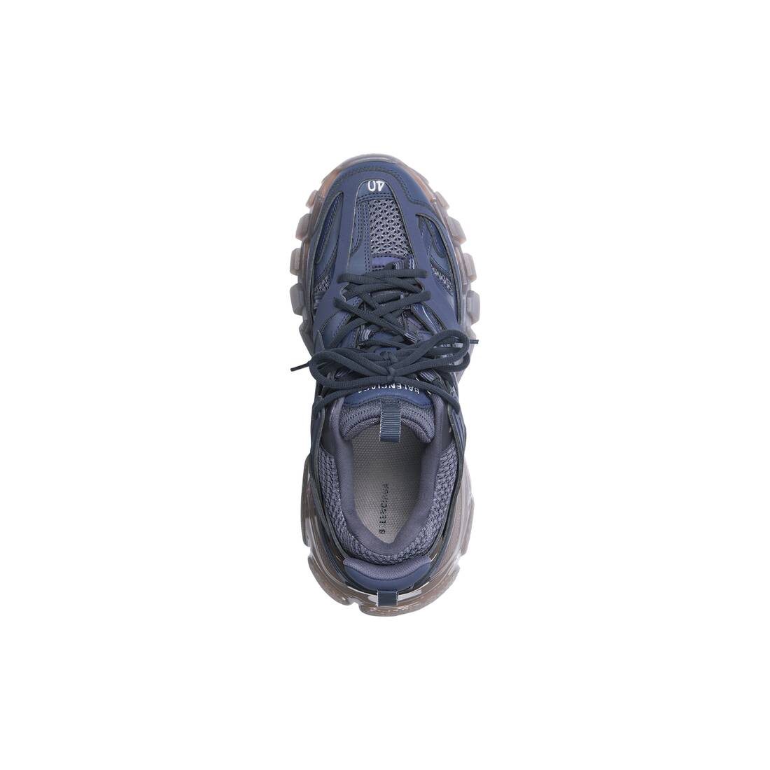 Men's Track Clear Sole Sneaker in Grey | Balenciaga United States EN - Image 5