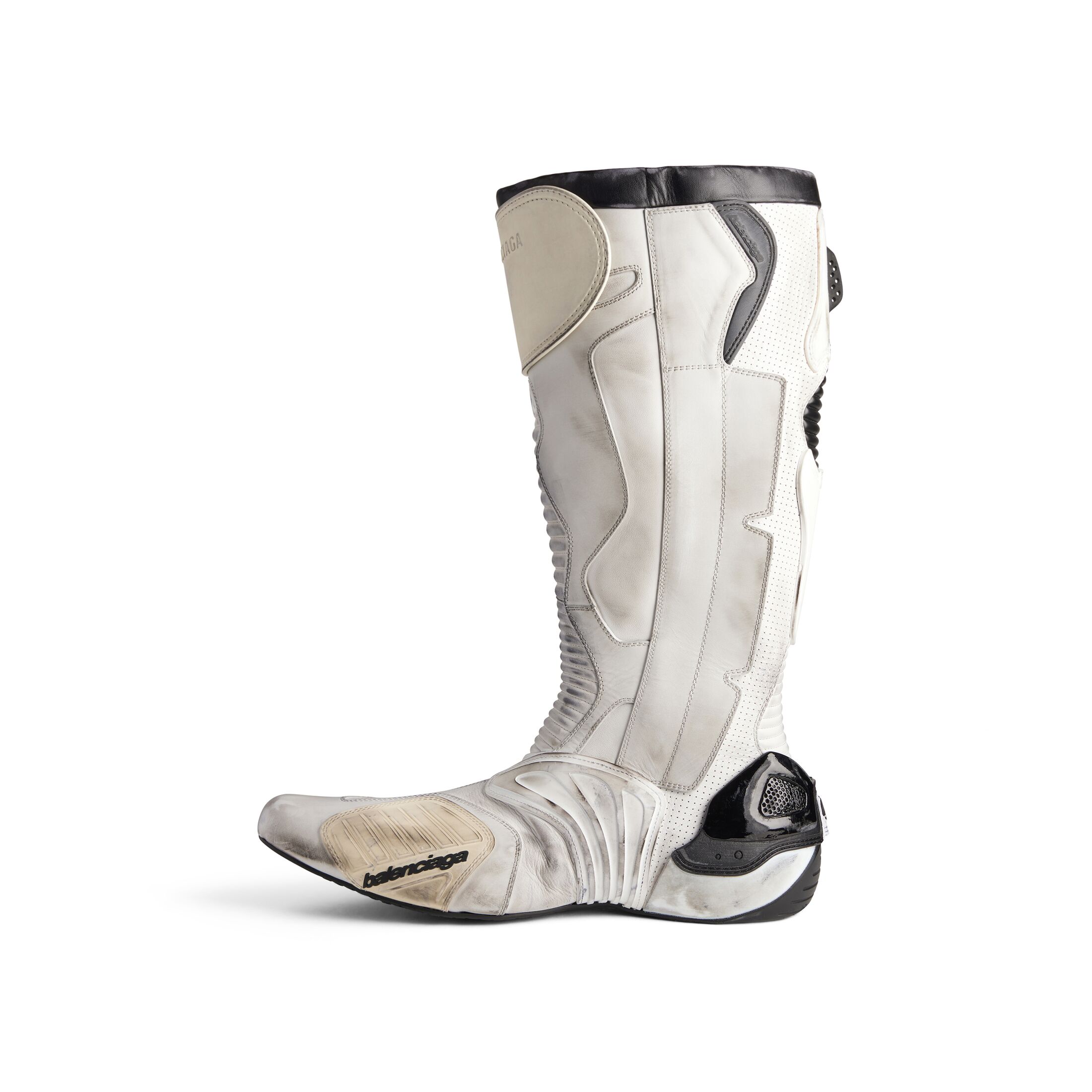 balenciaga biker boots