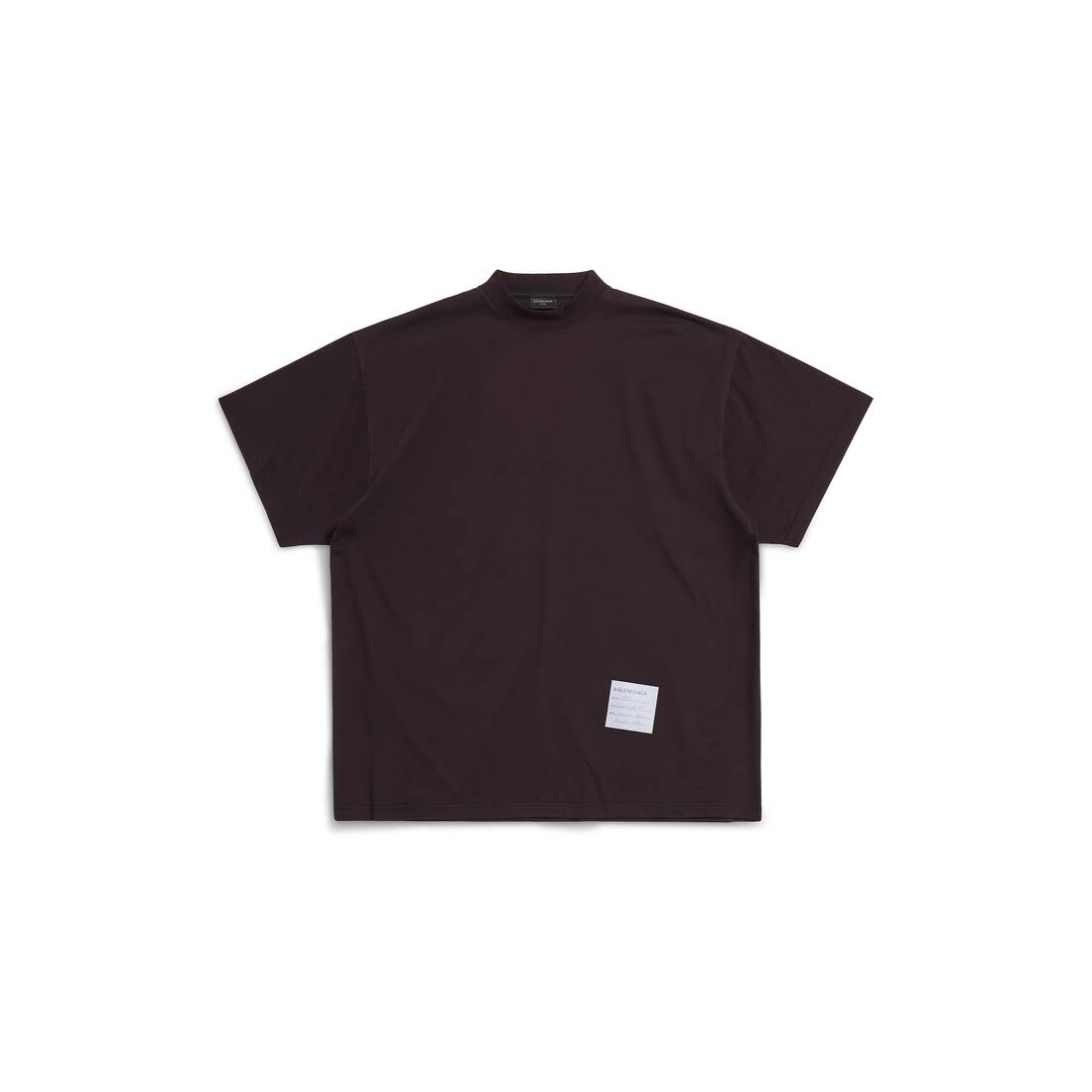Sample Sticker Tシャツ オーバーサイズ で ブラック | Balenciaga JP