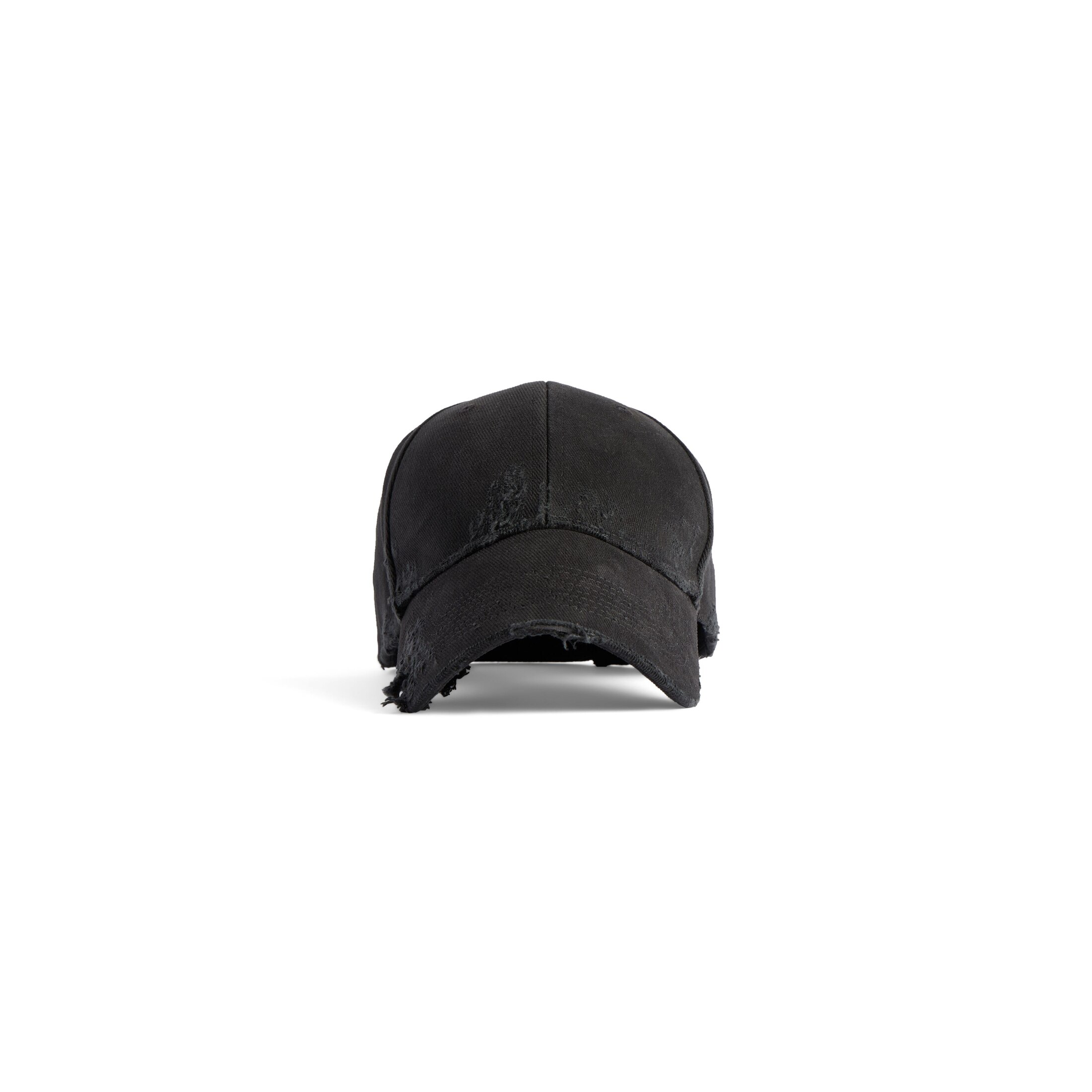 Balenciaga Stencil Type Cap - Black - Unisex - L - Cotton