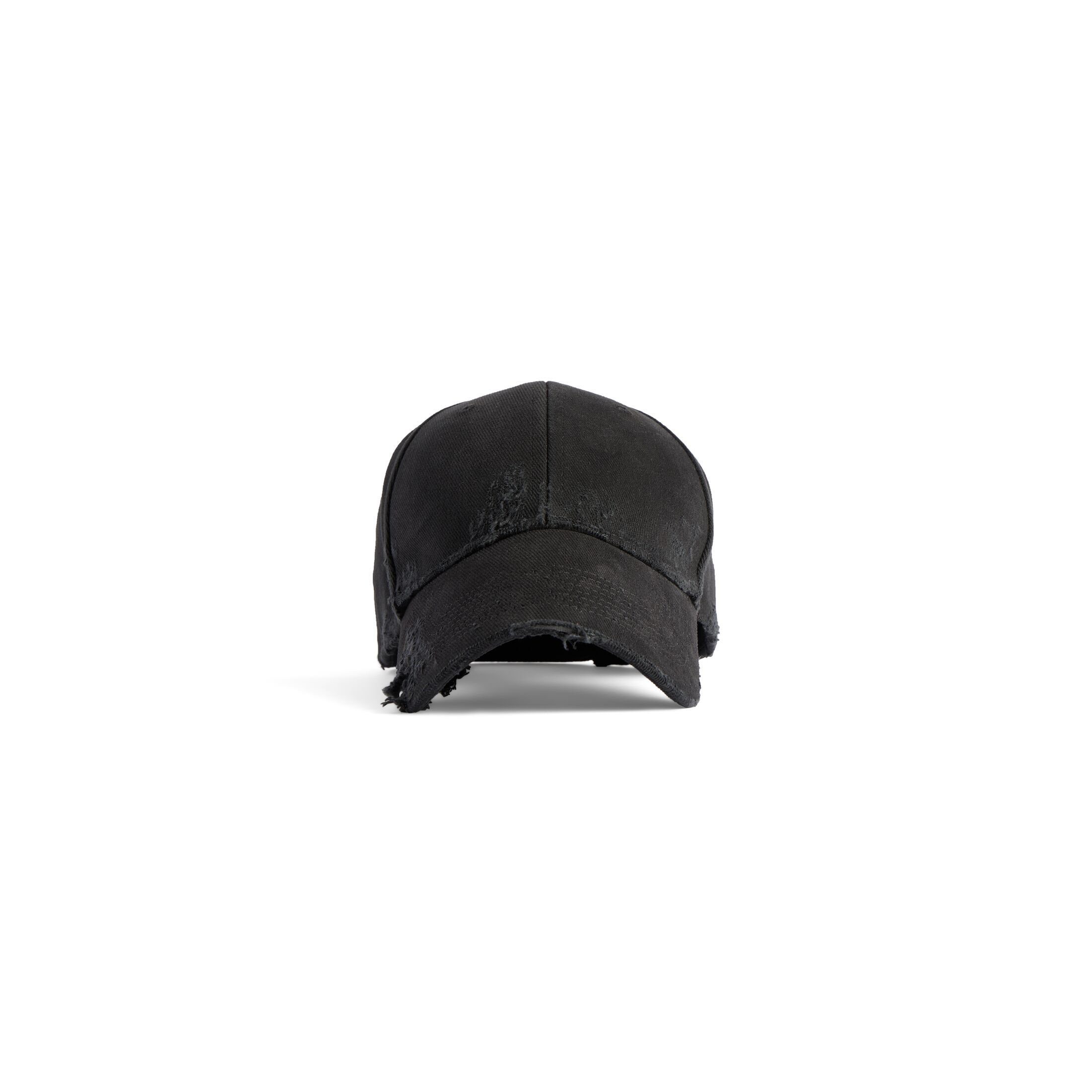 Balenciaga Stencil Type Cap - Black - Unisex - M - Cotton