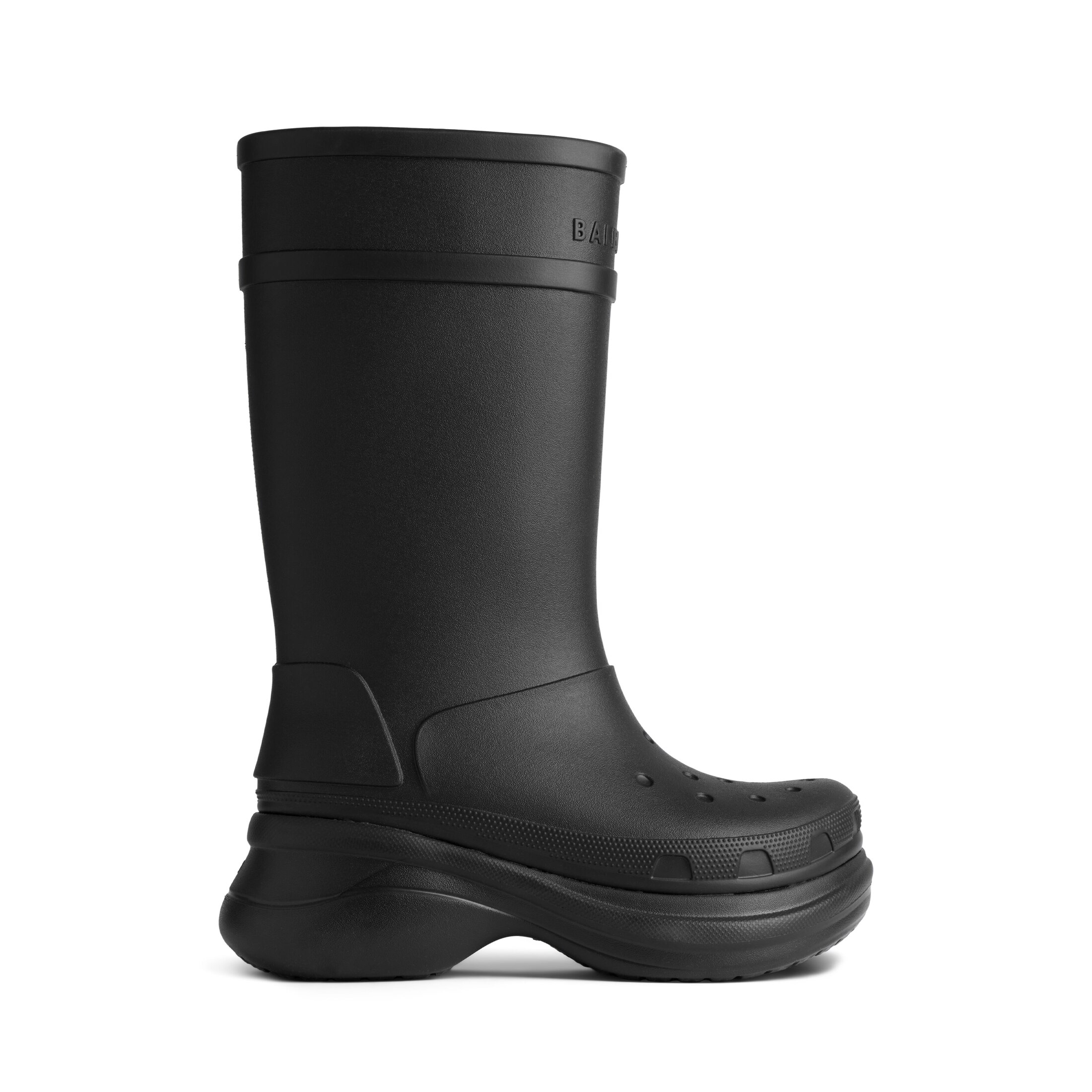 Balenciaga Crocs Boot - Black - Woman - 41 - Eva