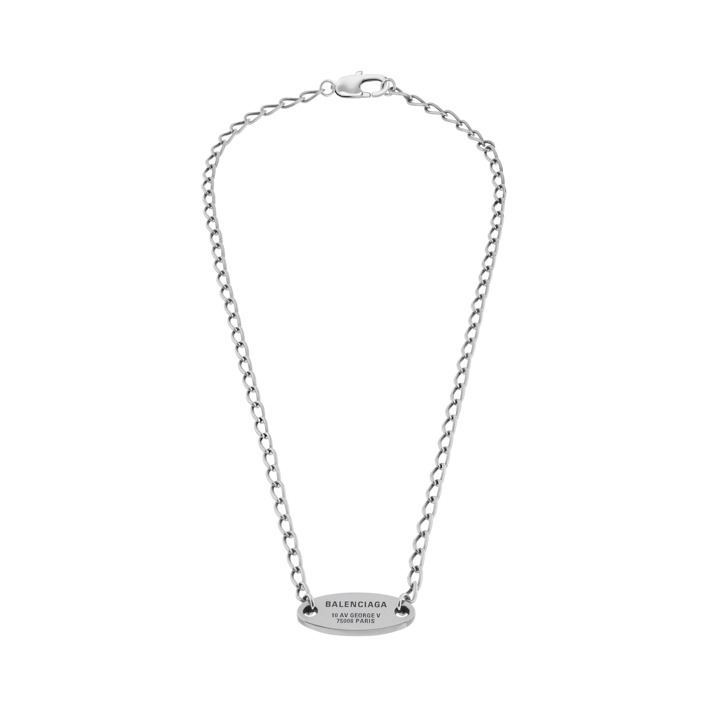 Everyday Necklace in Antique Silver