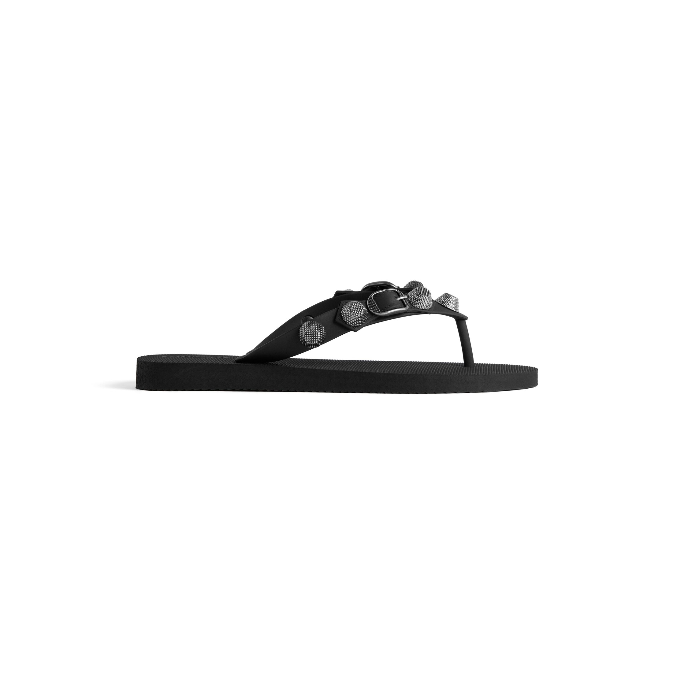 Balenciaga Tong Cagole - Noir - Femme - 37 - Tpu