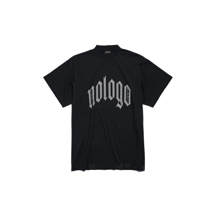 camiseta nologo oversized