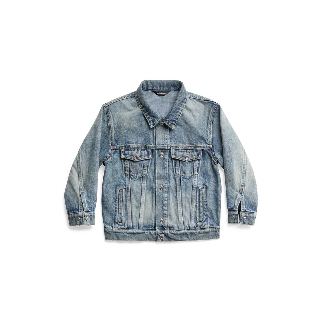 Guess vintage jean jacket men medium blue button up in 2024
