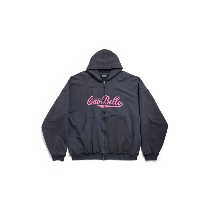 ciao bello pulled hoodie large fit