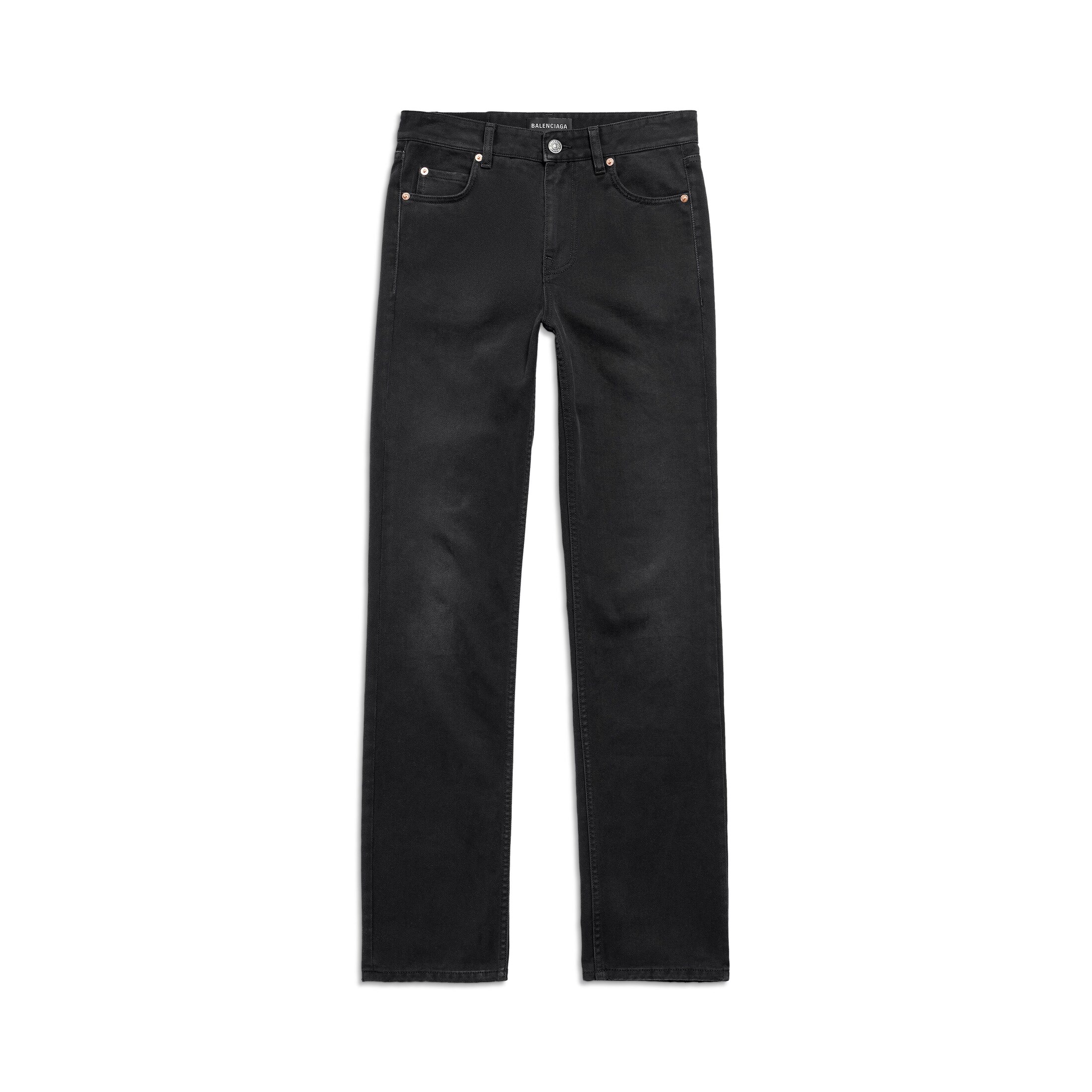 Balenciaga Slim Pants - Black - Man - 29 - Cotton