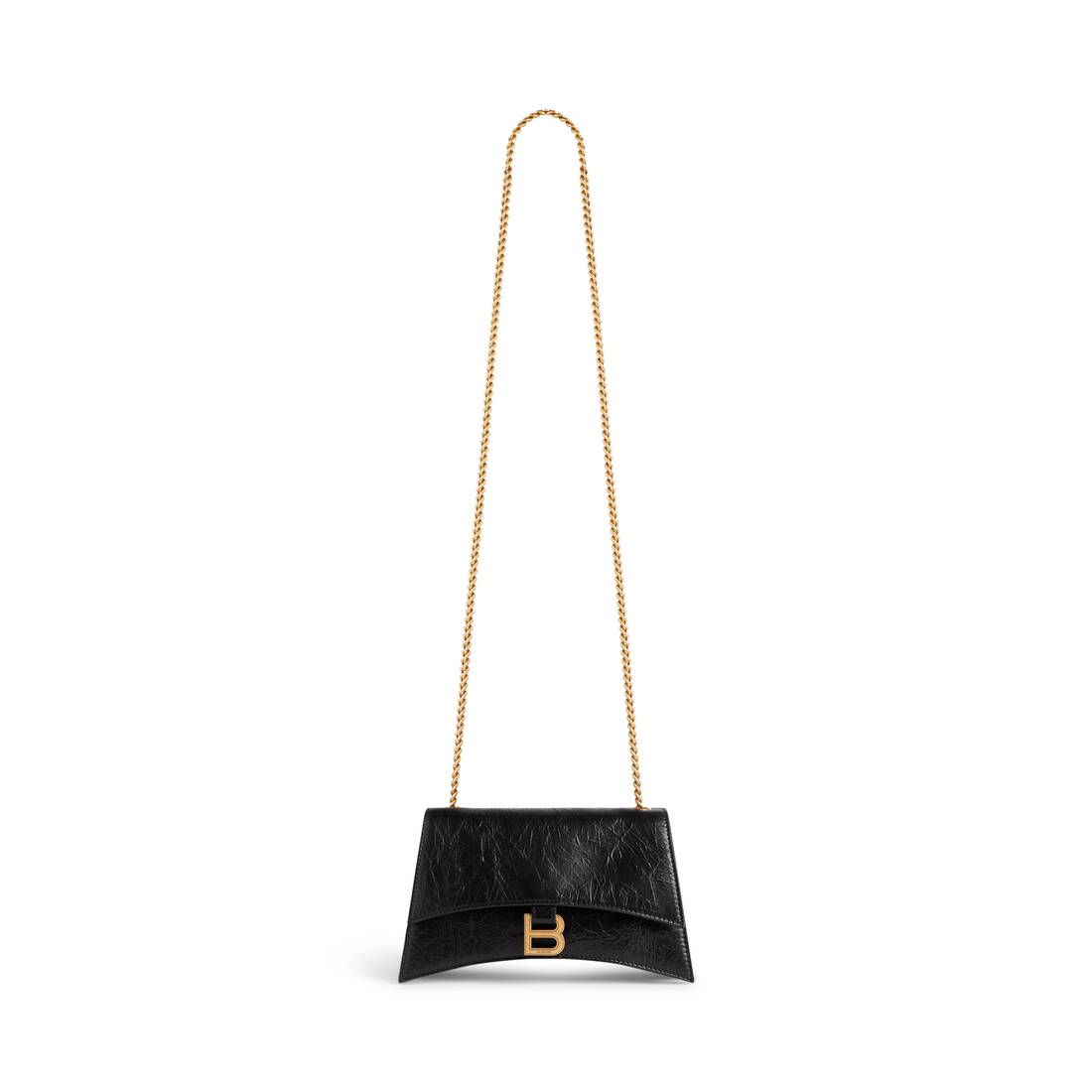 Women's Hourglass Mini Bag With Chain by Balenciaga