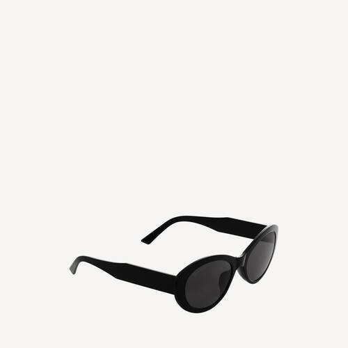 flat oval sunglasses