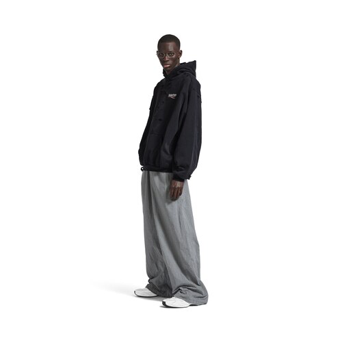 political campaign layered hoodie