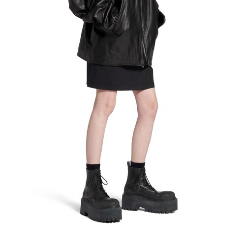 strike platform bootie