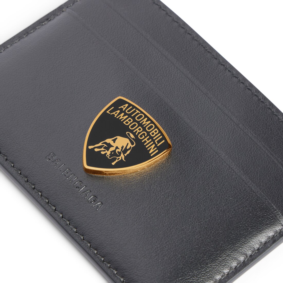 【BALENCIAGA】 Automobili Lamborghini スクエア ウォレット Men's Balenciaga | Automobili Lamborghini Card Holder in