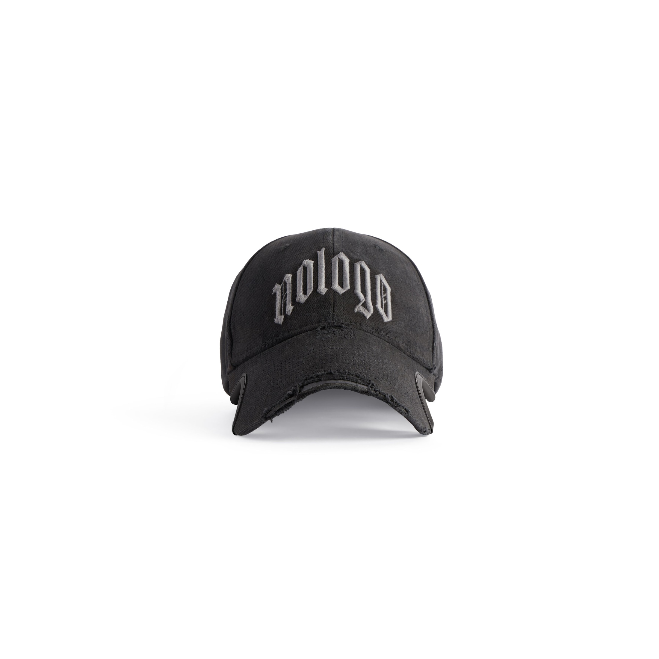 Balenciaga Gorra Nologo - Negro - Unisexo - L - Algodón