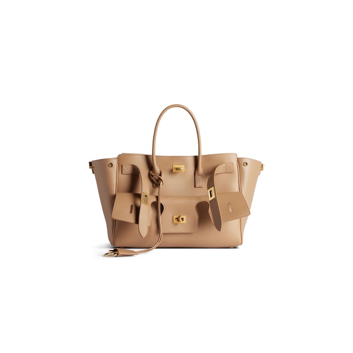 Balenciaga tote bag brown online