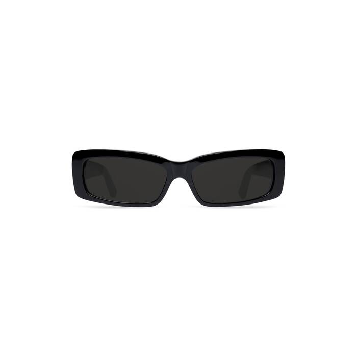oversize rectangle sonnenbrille 