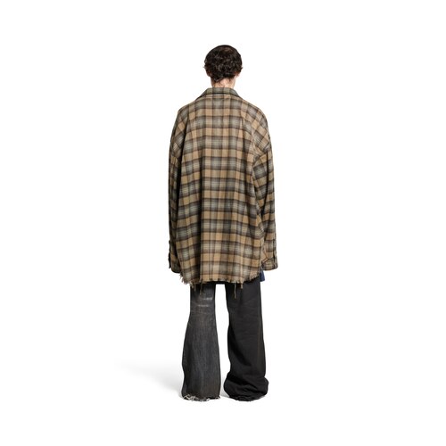 paris liberty layered shirt oversized