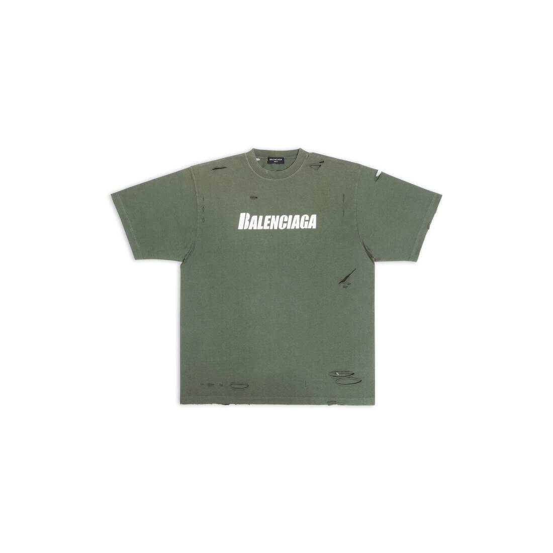 Balenciaga Green T Shirt size XXS Mens Fashion Tops  Sets Tshirts   Polo Shirts on Carousell