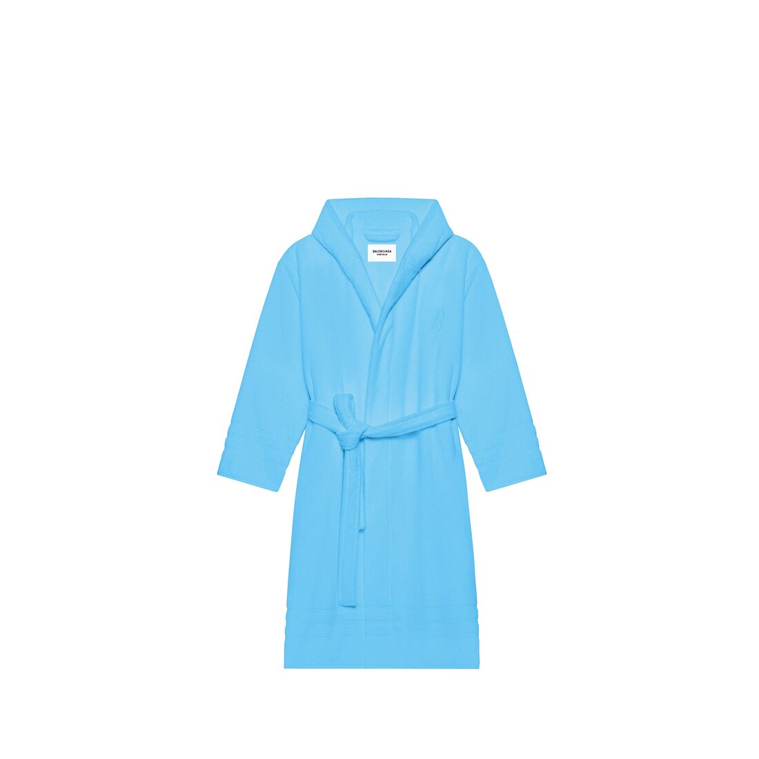 Women's Towel Bathrobe in Azure Balenciaga US