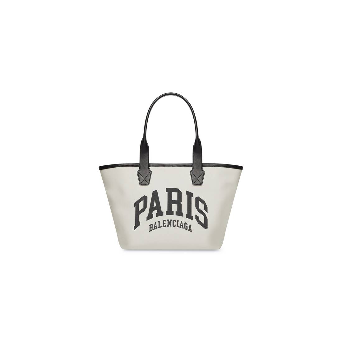 Parcel vandrerhjemmet Stor eg Women's Cities Paris Jumbo Small Tote Bag in Beige | Balenciaga US