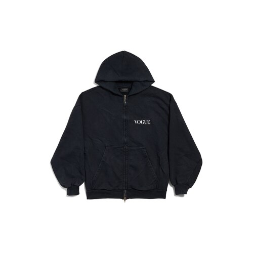 balenciaga | vogue zip-up hoodie regular fit