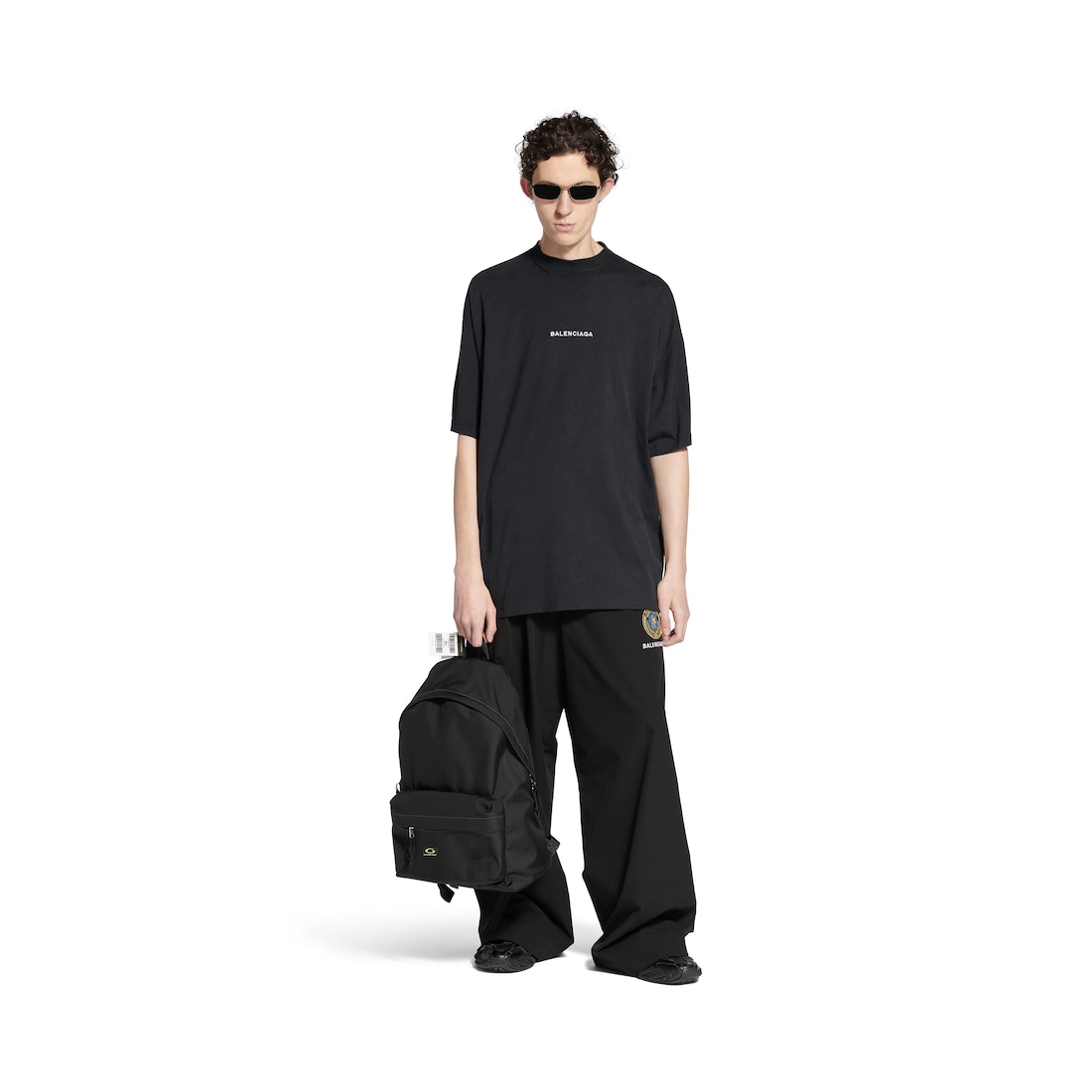 ●送料込●BALENCIAGA●ウィメンズ EDITOR LARGE バッグ ホワイト の ウィメンズ Editor East-West トートバッグ ラージ