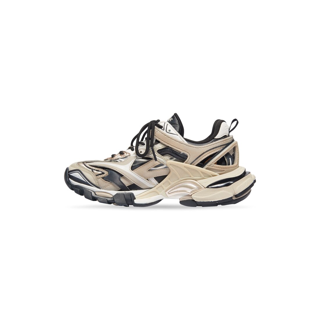 Women's Track.2 Sneaker in Beige/black