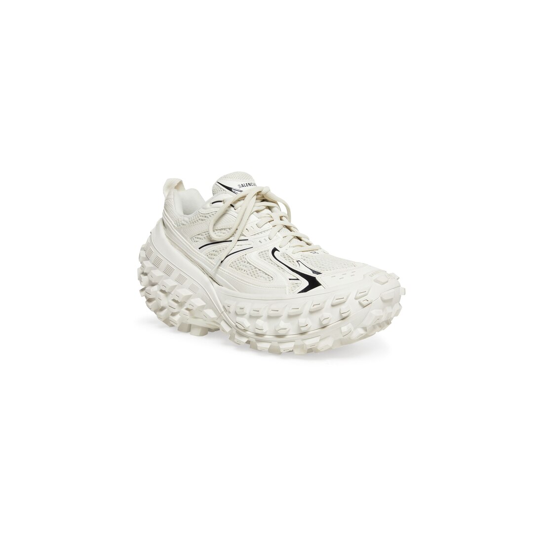 Men's Bouncer Sneaker in Light Beige | Balenciaga US