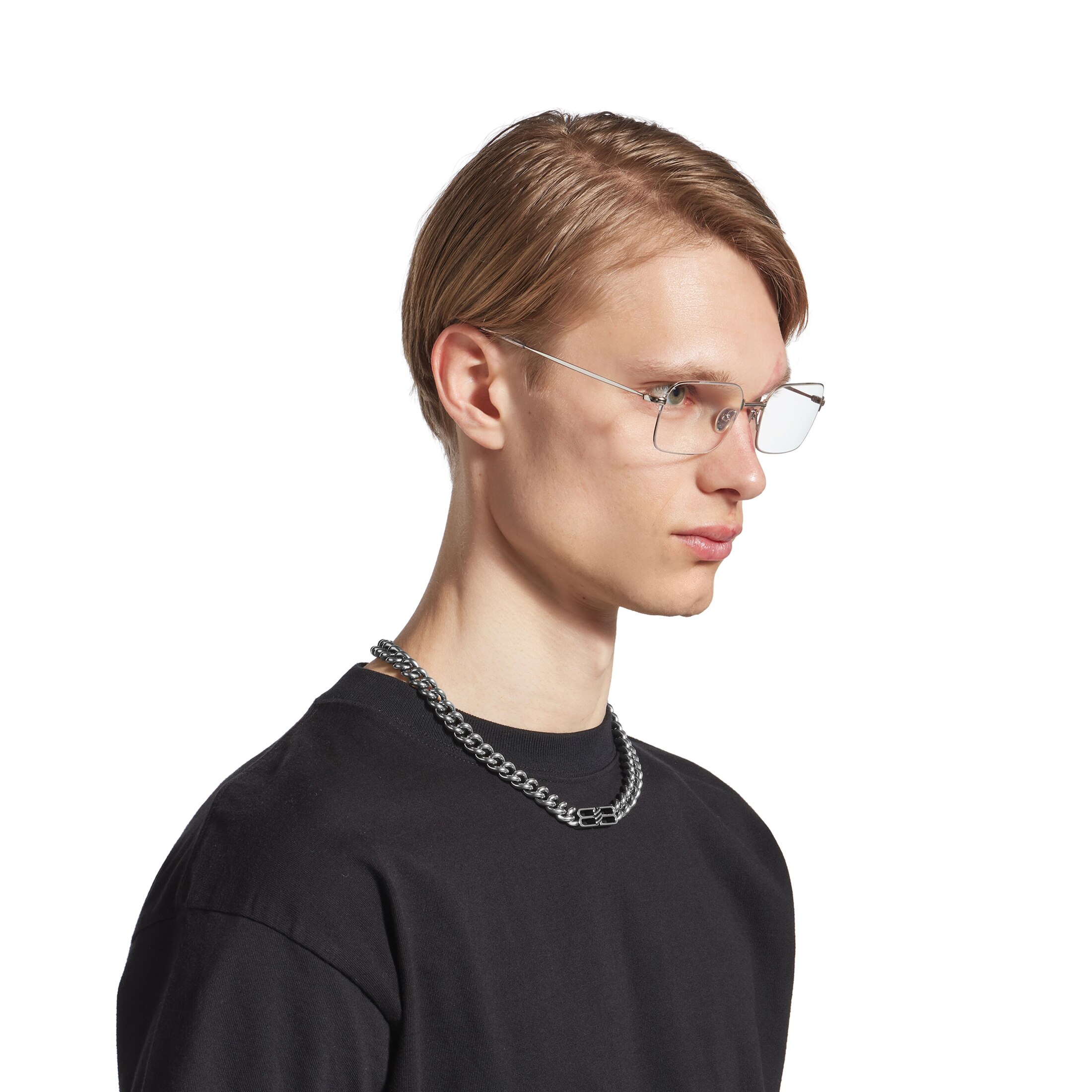 bb icon gourmette necklace